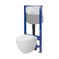 Комплект подвесного унитаза подсетевой Cersanit S701-781, 15.2 см x 68.2 см