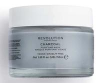Veido kaukė Revolution Skincare Charcoal, 50 ml