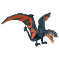Žaislinė figūrėlė Mattel Jurassic World Chaos Theory Dimorphodon, 17.7 cm, oranžinė sp./pilka sp.