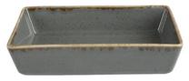 Lėkštė Porland Seasons, 16 cm x 11 cm, juoda sp./pilka sp.