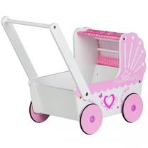 Lėlių vežimėlis EcoToys Wooden