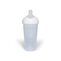 Kūdikių buteliukas Twistshake Pro Double, 330 ml, 4 mėn., balta sp.