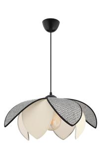 Valgusti lagi Opviq Peony Hazeran 390FLH2942, E27, 1 x 40 W, kreemjasvalge v. / must v.