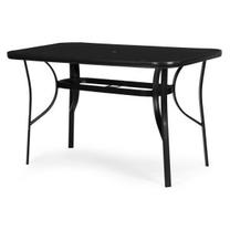 Lauko stalas MultiGarden Rectangle, juoda sp., 120 cm x 70 cm x 71 cm