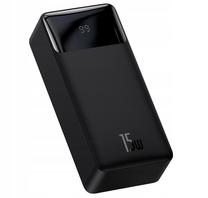 Nešiojamas įkroviklis (Power bank) Baseus, 30000 mAh, 15 W, juoda sp.