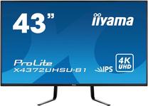 Monitors Iiyama X4372UHSU-B1, IPS, 60 Hz, 43"