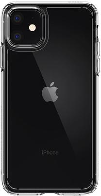 Telefona vāciņš Spigen, caurspīdīga krās., Apple