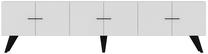 ТВ стол Kalune Design Brand, белый цв., 180 см x 31.8 см x 45 см