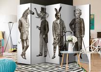 Širma Artgeist Elegant Zoo II Paravent506, įvairių spalvų, 225 cm x 172 cm