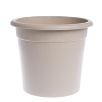 Puķu pods Plasticotto, plastmasa, Ø 22 cm, balta krās.