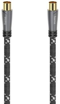 Kabelis Hama Premium 120dB antenna cable Coax Female, Coax male, 1.5 m
