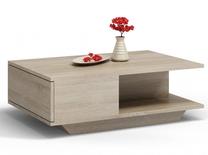 Žurnalinis staliukas Denver Sonoma, ąžuolo/šviesiai ruda, 90 cm x 60 cm x 42 cm