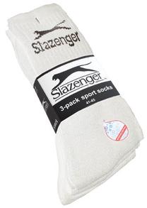 Спортивные носки Slazenger Sport, белый цв., 41-45, 3 шт.