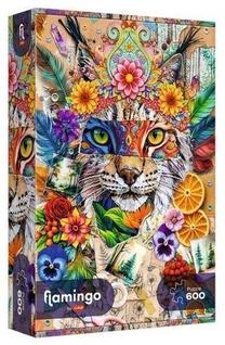 Pusle Trefl Flamingo by Trefl: Inspiration Collage, 60 cm x 40 cm, 600 tk