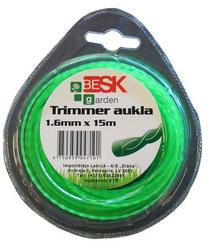 Nešiojamos žoliapjovės lynas Besk, 15 m x 1.6 mm