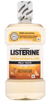 Burnos skalavimo skystis Listerine Fresh Ginger & Lime Mild, 500 ml