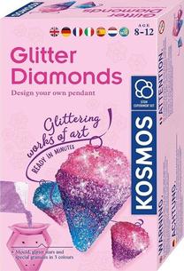 Набор для выращивания кристаллов Kosmos Glitter Diamonds, многоцветный