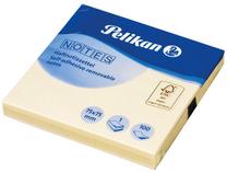 Līmlapiņas Pelikan Self-Adhesive 200055, 7.5 cm x 7.5 cm, 100 gab., dzeltena krās.