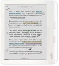 E-raamatu luger Rakuten Kobo Libra Colour, 32 GB, valge v., 7"