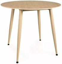 Valgomojo stalas Rion, smėlio sp./kašmyro sp., 90 cm x 90 cm x 50 cm