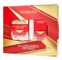 Veido kremų rinkinys Perfecta Multi-Collagen Retinol, 65 ml, 60+, 2 vnt.