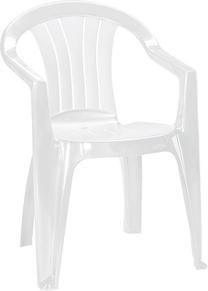 Lauko kėdė Keter Sicilia 29180048400, balta sp., 56 cm x 58 cm x 79 cm