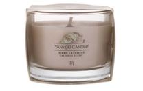 Žvakė, aromatinė Yankee Candle Warm Cashmere, 7 - 10 h, 37 g, pilka sp.