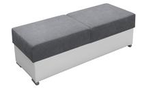 Pufas Idzczak Meble Grand M06966, pilka sp., 140 cm x 53 cm x 45 cm