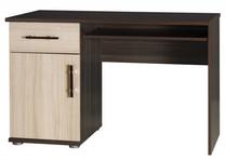 Rašomasis stalas Jurek Meble Inez Plus Reg 14, 110 cm x 57 cm, 76 cm, ruda sp.