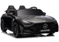 Bērnu elektroauto Lean Cars Mercedes GT63 AMG Lacquered, melna krās.