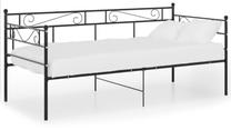 Sofa-lova VLX Modern 324767, juoda sp., 206.5 x 95 cm x 89.5 cm