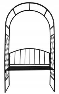 Taimetugi PERG-N9529, 114 cm x 45 cm, 208 cm, metall, must v.