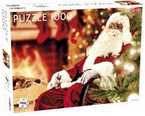 Dėlionė Tactic Santa Claus In Rocking Chair 58667, 48 cm x 67 cm, 1000 vnt., įvairių spalvų
