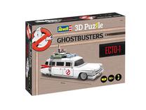 3D dėlionė Revell Ghostbusters Ecto 1 00222, 33.5 cm x 11 cm, 154 vnt., įvairių spalvų
