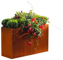 Plieninis lauko vazonas Petteri Wiimaa GrillSymbol Lilly-Modular, plienas, 110 cm x 37 cm, pilka sp.