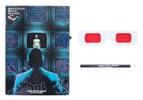 Piezīmju bloknots Paladone Stranger Things Hawkins Lab, zila krās.