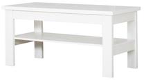 Žurnalinis staliukas Bodzio S39, balta sp., 120 cm x 60 cm x 59 cm