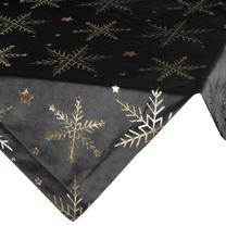 Staltiesė kvadratinė OSB-181-5, aukso/juoda, 85 x 85 cm