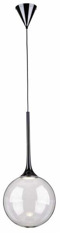 Valgusti rippuv Spot-Light Ballare, LED, 2700 °K, 1 x 9 W, läbipaistev v. / must v., 30 x 30 cm