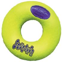 Rotaļlieta sunim, grabulis Kong Airdog Squeaker Donut, 16.5 cm, dzeltena krās., L