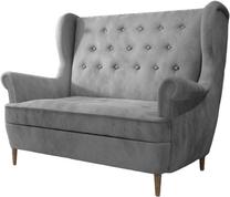 Sofa Aros Monolith 84, pilka sp., 90 x 150 cm x 103 cm