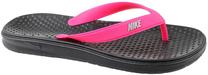 Šlepetės Nike, juoda sp./rožinė sp., 36