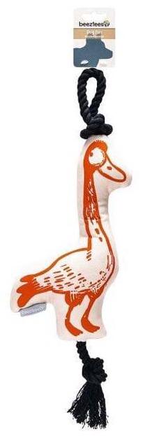 Žaislas šuniui, virvinis Beeztees Duck Zev 641340, 50 cm, juoda sp.
