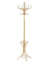 Drabužių kabykla W30, 188 cm, ruda sp.