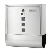 Pašto dėžutė ModernHome HPB2210-SS, sidabro sp., 30.5 cm x 9.6 cm x 33.5 cm