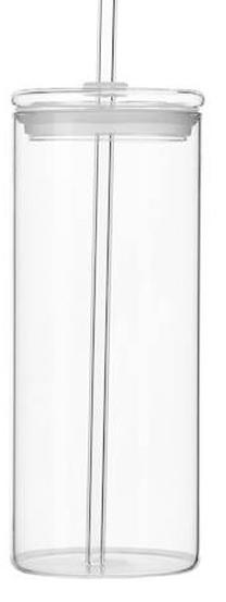 Ūdens pudele MPLCo Clear Glass, caurspīdīga krās., stikls/silikons, 0.6 l