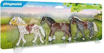 Фигурка-игрушка Playmobil Horses 70683, 3 шт., многоцветный