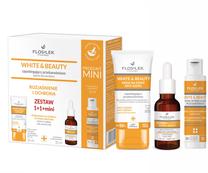 Sejas kopšanas līdzekļu komplekts sievietēm Floslek White&Beauty Anti-staining-Brightening-Whitening, 110 ml, SPF 50+, 3 gab.