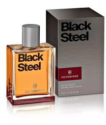 Tualetinis vanduo Victorinox Black Steel, 100 ml