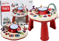 Детский игровой стол Lean Toys Space Games, 42 см, красный цв.